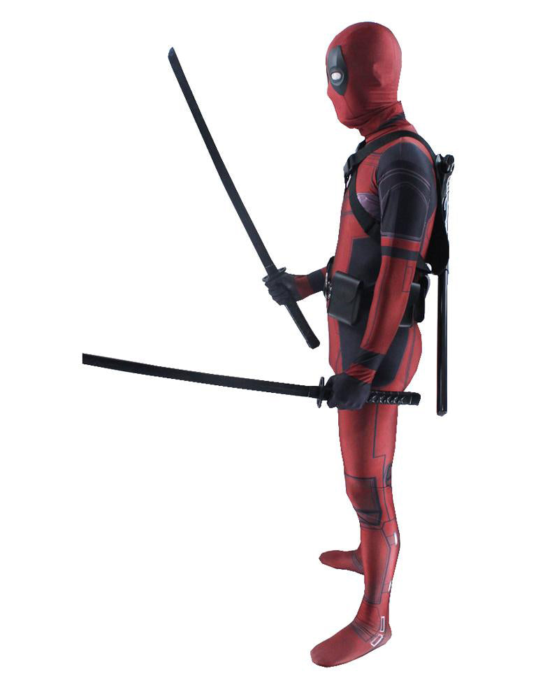 2020 Deadpool Cosplay Costume Bodysuits Suit For Adults and Kids Spandex Zentai 3D Style