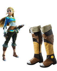 The Legend of Zelda Boots Breath of the Wild Cosplay Shoes