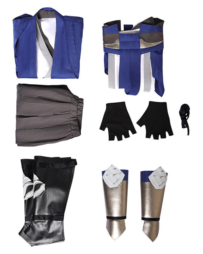 Mk1 Sub Zero Costume Mortal Kombat Cosplay Outfit