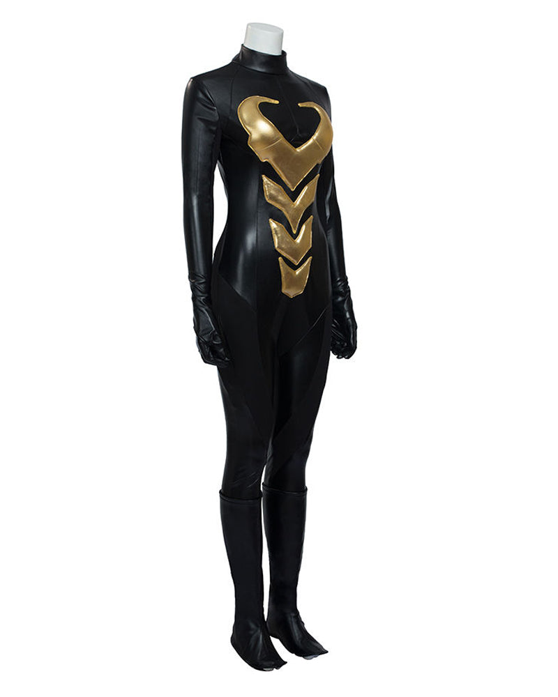 Hzym Ant-Man Wasp Janet Van Dyne Jumpsuit Cosplay Costume