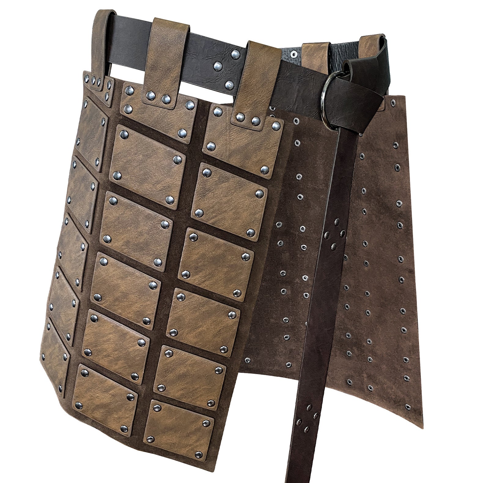 Medieval Single Pauldron Shoulder Armor with Thigh Armor and Arm Guards