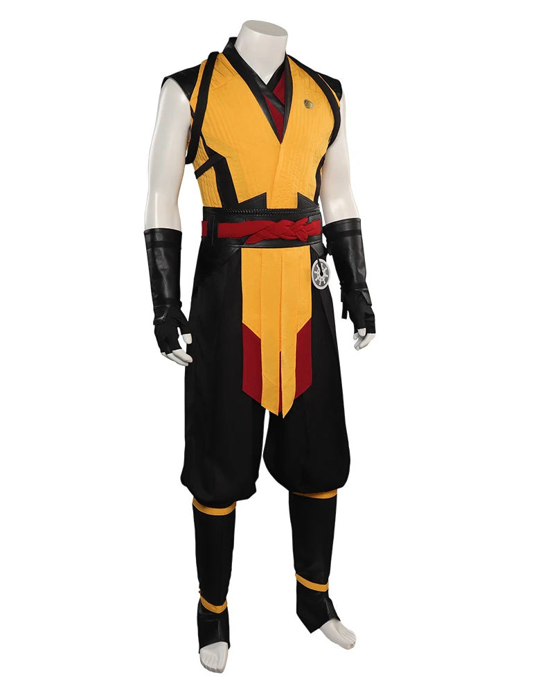 Mk1 Scorpion Cosplay Costume Mortal Kombat Outfit Suit