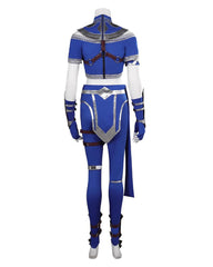 Mk1 kitana Costume Mortal Kombat Cosplay Outfit Suit