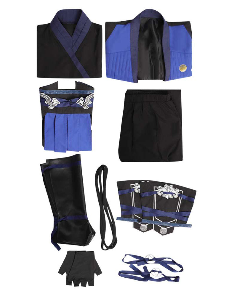 Mk1 Sub Zero Costume Mortal Kombat Cosplay Outfit