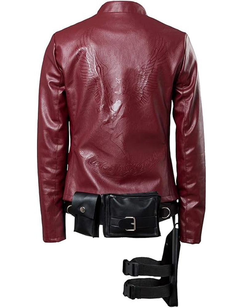 Claire Redfield Red Jacket Costume Re2 Coat