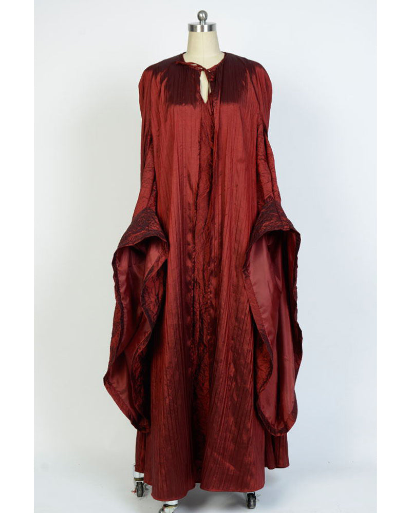 Game of Thrones Melisandre Cosplay Costume Red Dress