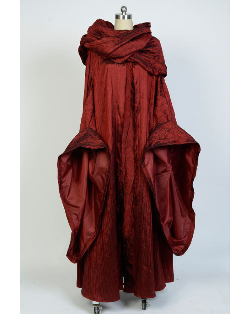 Game of Thrones Melisandre Cosplay Costume Red Dress