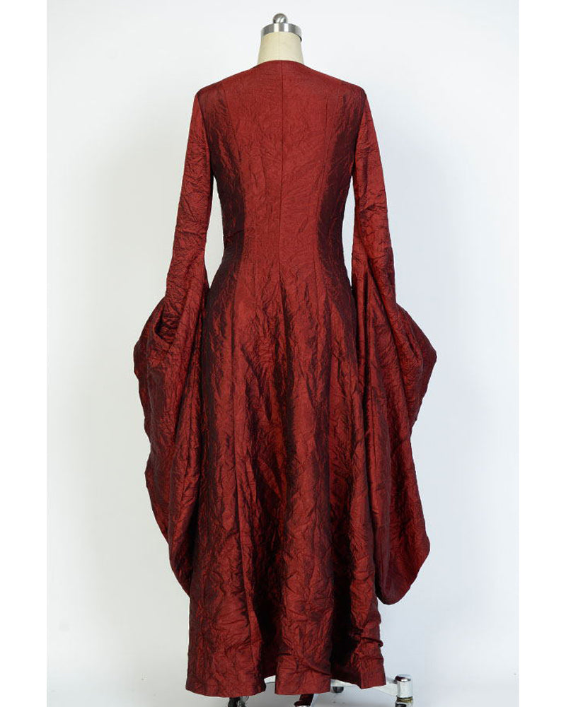 Game of Thrones Melisandre Cosplay Costume Red Dress