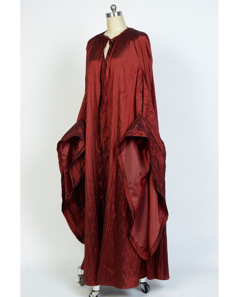 Game of Thrones Melisandre Cosplay Costume Red Dress