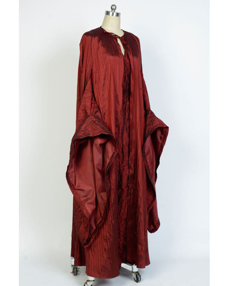 Game of Thrones Melisandre Cosplay Costume Red Dress