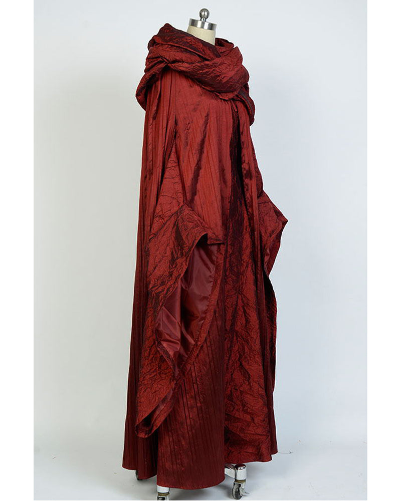 Game of Thrones Melisandre Cosplay Costume Red Dress