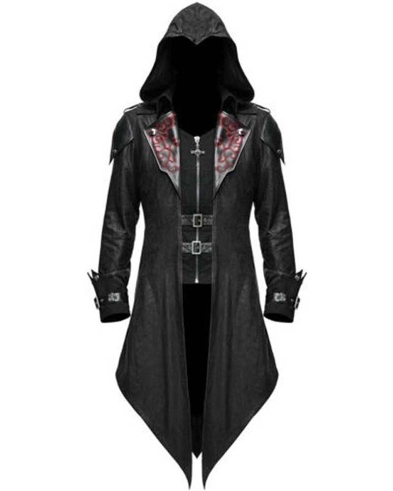 Assassin's Creed Jackets Hooded Coat Costume For Men or Woman