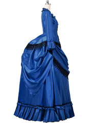 Steampunk Gothic Victorian Dress Vintage Bustle Gown Cosplay Costume