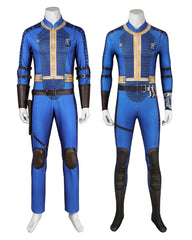 Fallout Vault 33 Jumpsuit Cosplay Costume Men Suit