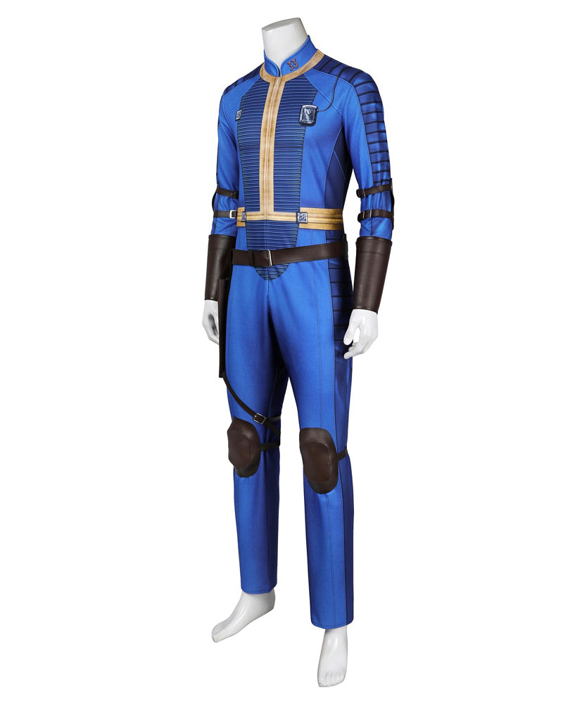 Fallout Vault 33 Jumpsuit Cosplay Costume Men Suit