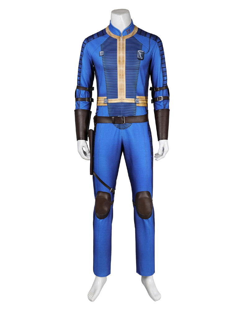 Fallout Vault 33 Jumpsuit Cosplay Costume Men Suit