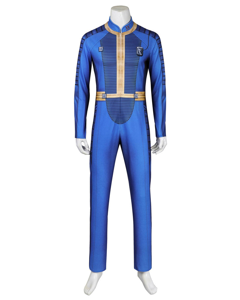 Fallout Vault 33 Jumpsuit Cosplay Costume Men Suit