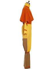 Aang Cosplay Costume Yellow Jumpsuit