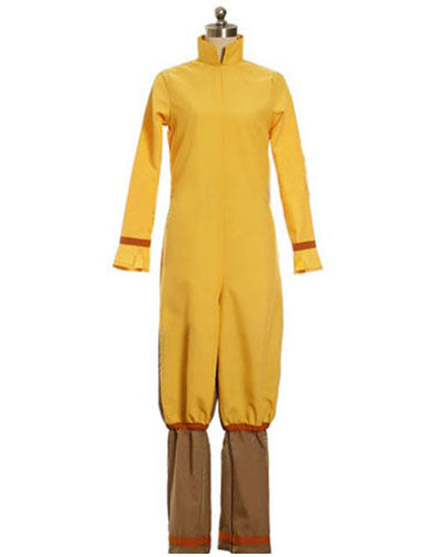 Aang Cosplay Costume Yellow Jumpsuit