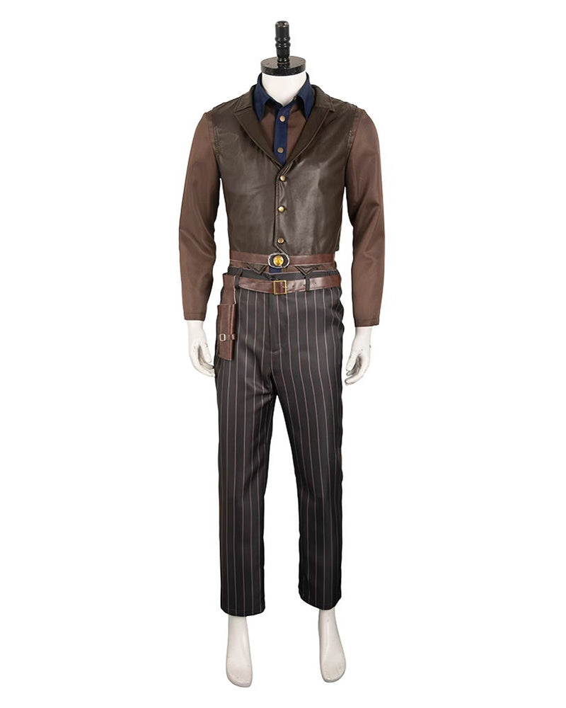 Fallout Ghoul Cosplay Costume Cooper Howard Suit Outfit