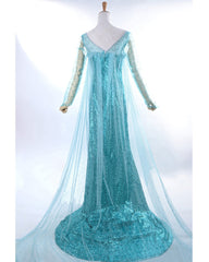 Elsa Coronation Dress Cosplay Costume