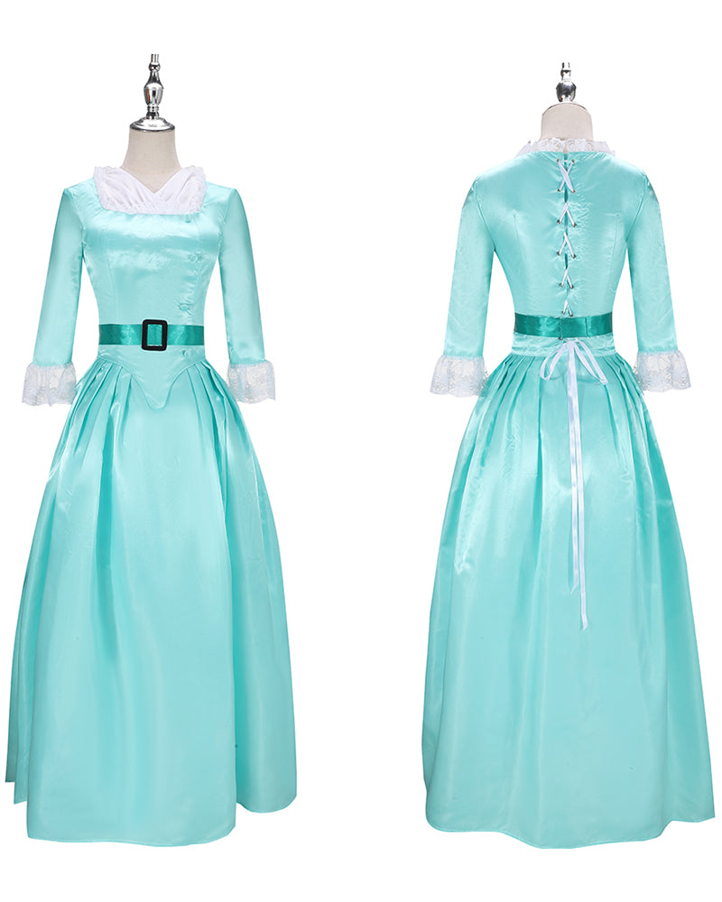 Hamilton Elizabeth Schuyle Dress Cosplay Costume