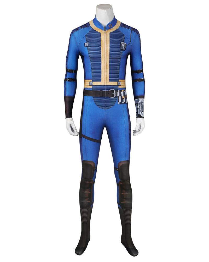 Fallout Vault 33 Jumpsuit Cosplay Costume Men Suit