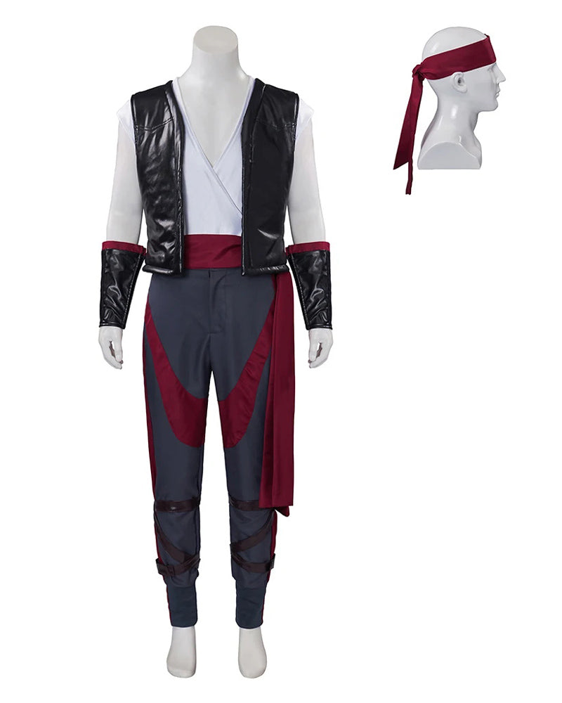 Mk Liu Kang Costume Mortal Kombat Cosplay Outfit