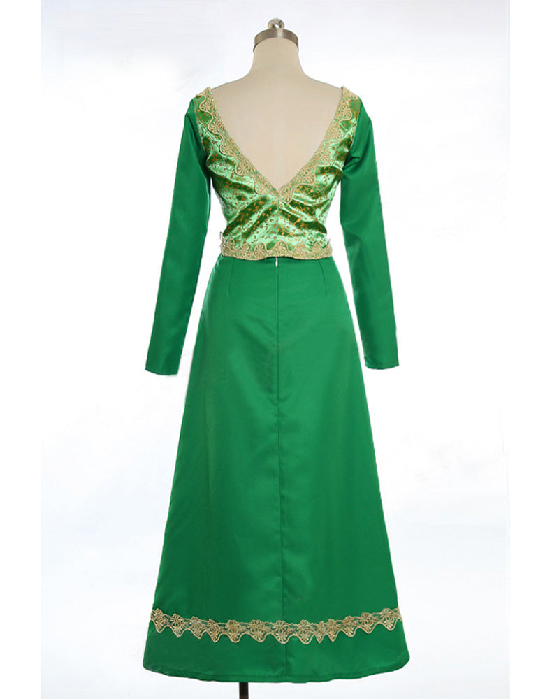 Princess Fiona Shrek Cosplay Costume Outfit