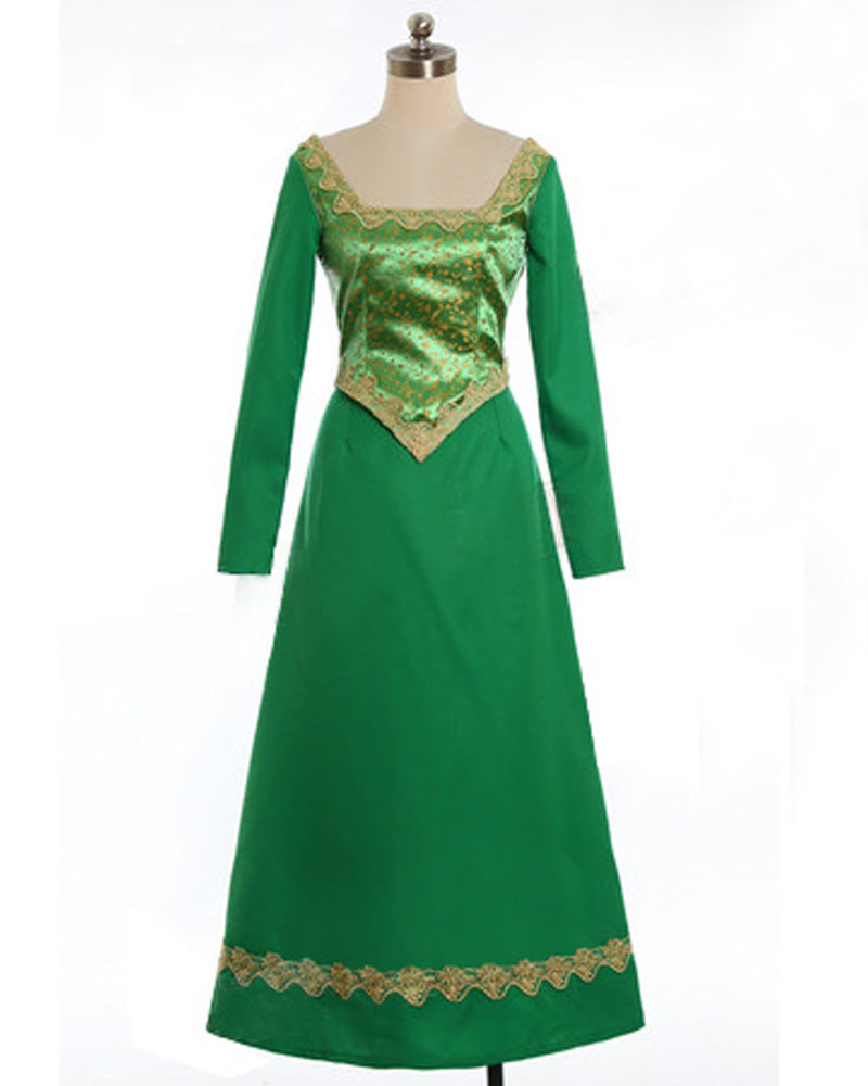 Princess Fiona Shrek Cosplay Costume Outfit