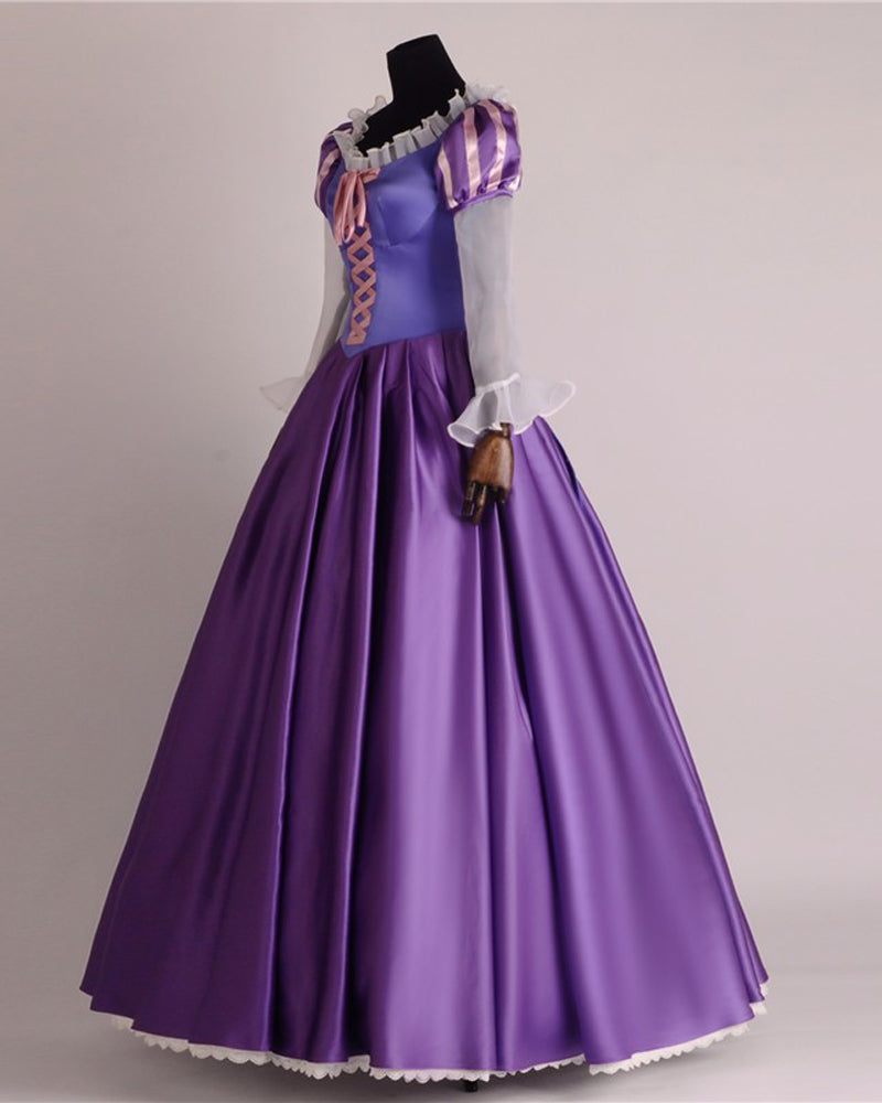 Princess Rapunzel Costume Cosplay Dress