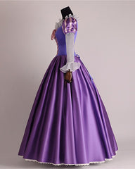 Princess Rapunzel Costume Cosplay Dress