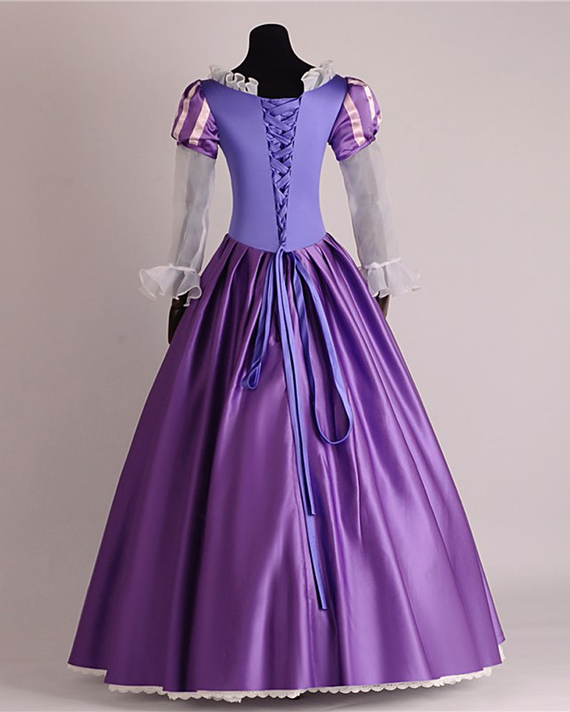 Princess Rapunzel Costume Cosplay Dress