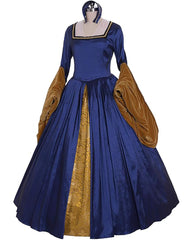 The Other Boleyn Girl Dress Anne Boleyn Blue Costume Custom Made