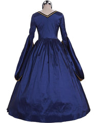 The Other Boleyn Girl Dress Anne Boleyn Blue Costume Custom Made