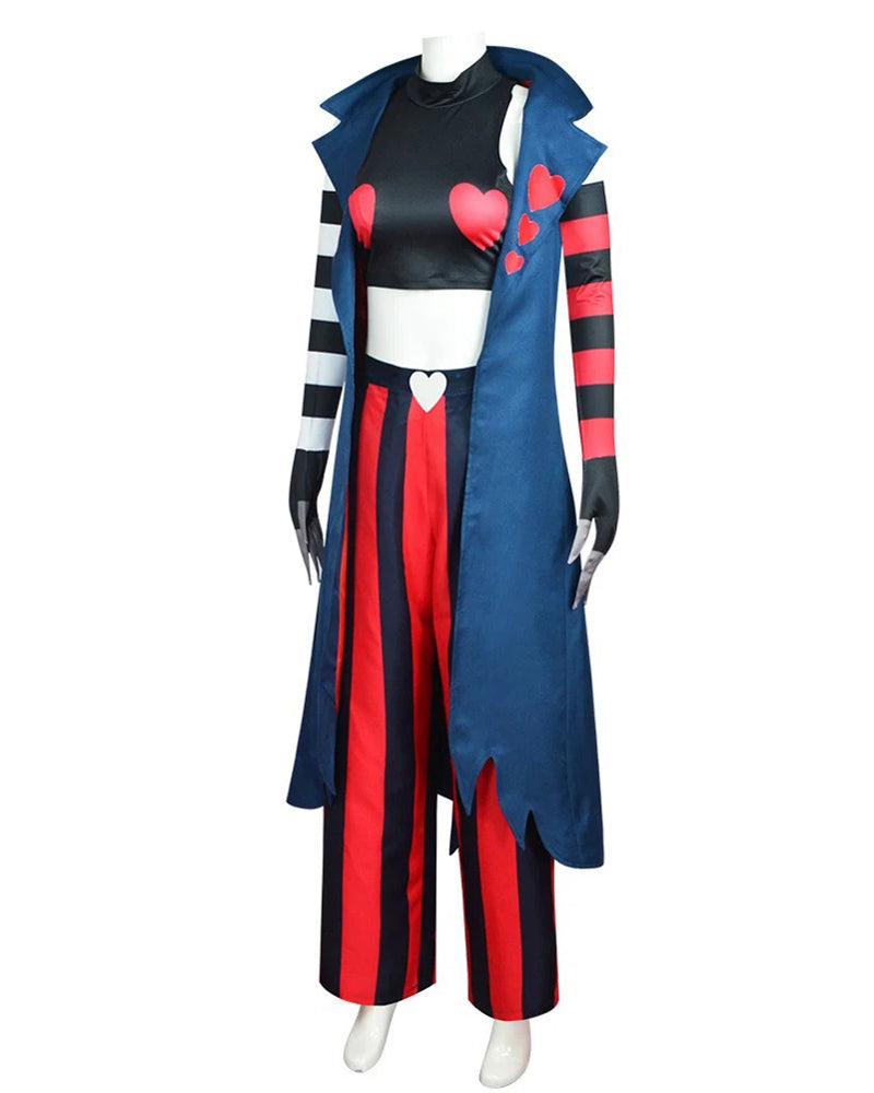 Hazbin Velvette Cosplay Costume Outfit