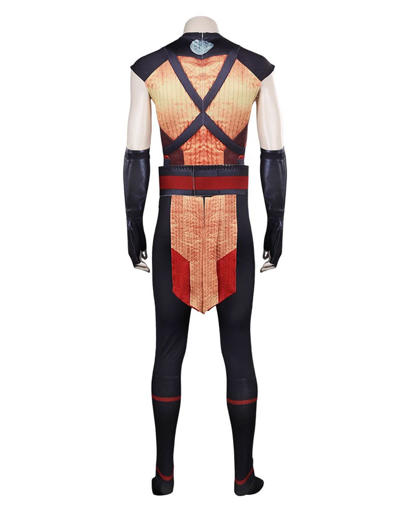 Mk1 Scorpion Cosplay Costume Mortal Kombat Outfit Suit