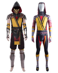 Mk11 Scorpion Costume Mortal Kombat Cosplay Outfit