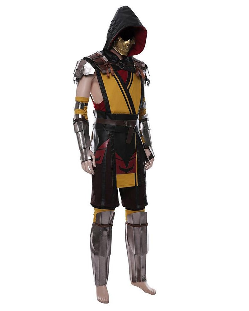 Mk11 Scorpion Costume Mortal Kombat Cosplay Outfit