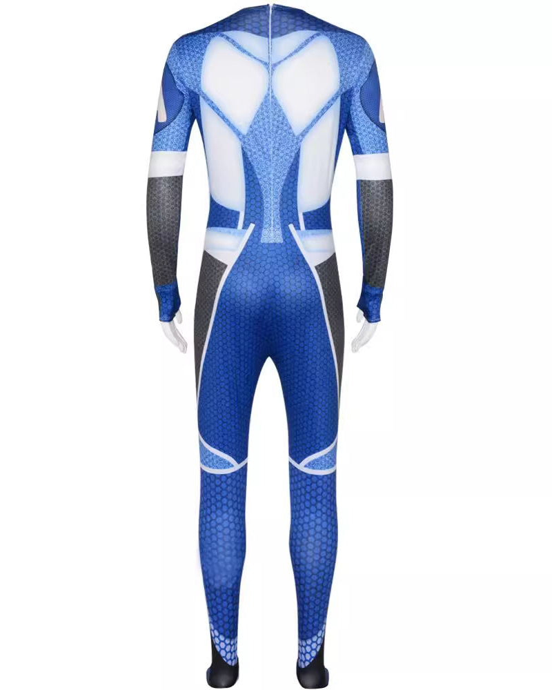 The Boys A-Train Starlight Deep Cosplay Costume Jumpsuit Bodysuit