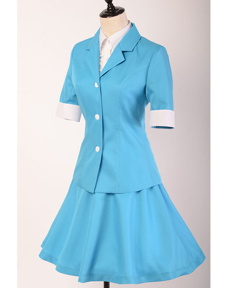 The End of Hope's Peak Academy Chisa Yukizome Maid Cosplay Costume