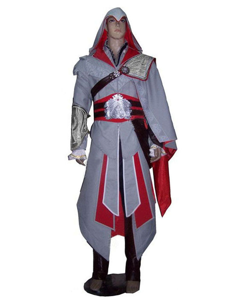 Assassins Creed 2 II Brotherhood EZIO Auditore Cosplay Costume