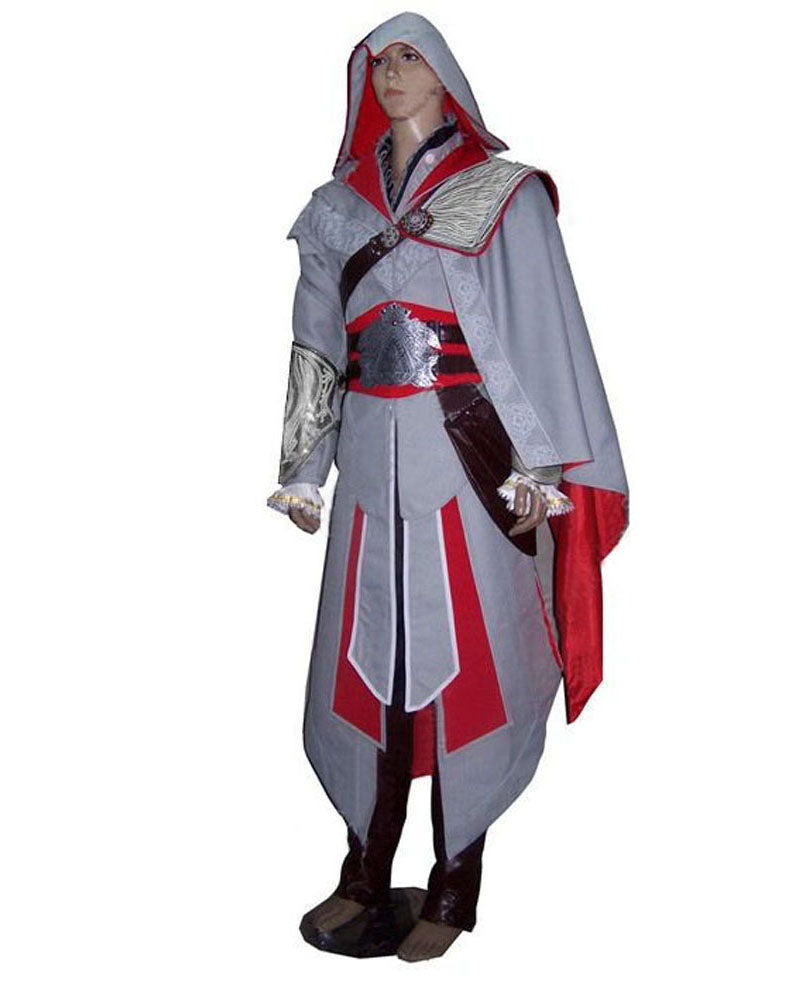 Assassins Creed 2 II Brotherhood EZIO Auditore Cosplay Costume