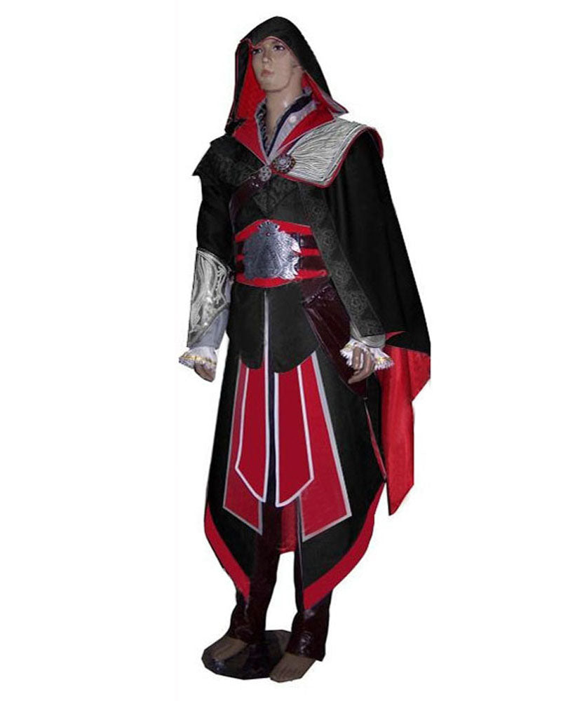 Assassins Creed 2 II Brotherhood EZIO Auditore Cosplay Costume