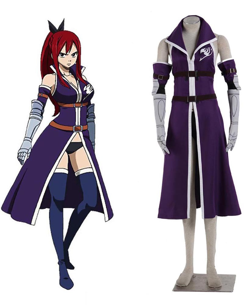 Fairy Tail A Erza Scarlet Cosplay Costume