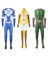 The Boys A-Train Starlight Deep Cosplay Costume Jumpsuit Bodysuit