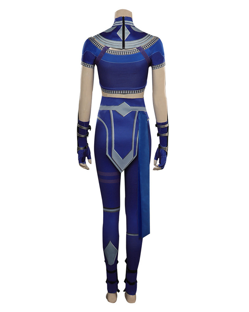 Mk1 kitana Costume Mortal Kombat Cosplay Outfit Suit