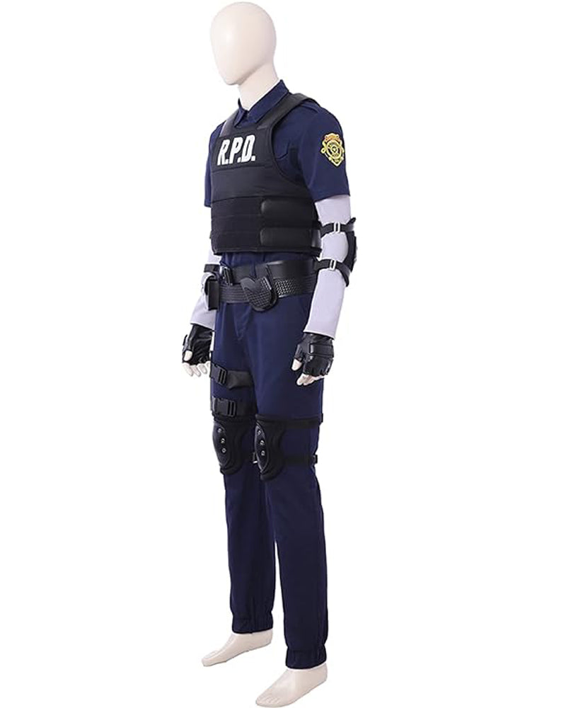 Leon Kennedy Cosplay Costume Outfit Suit Custom Made