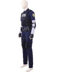 Leon Kennedy Cosplay Costume Outfit Suit Custom Made