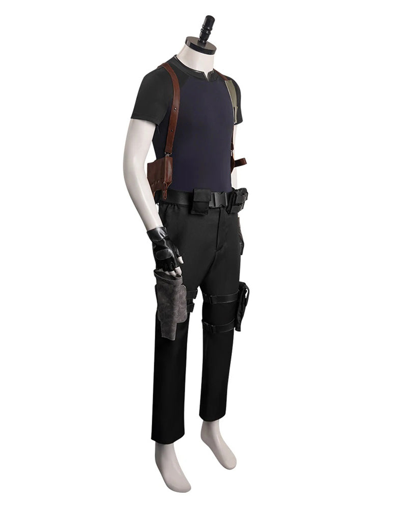 Leon Kennedy Cosplay Costume Outfit Suit Custom Made